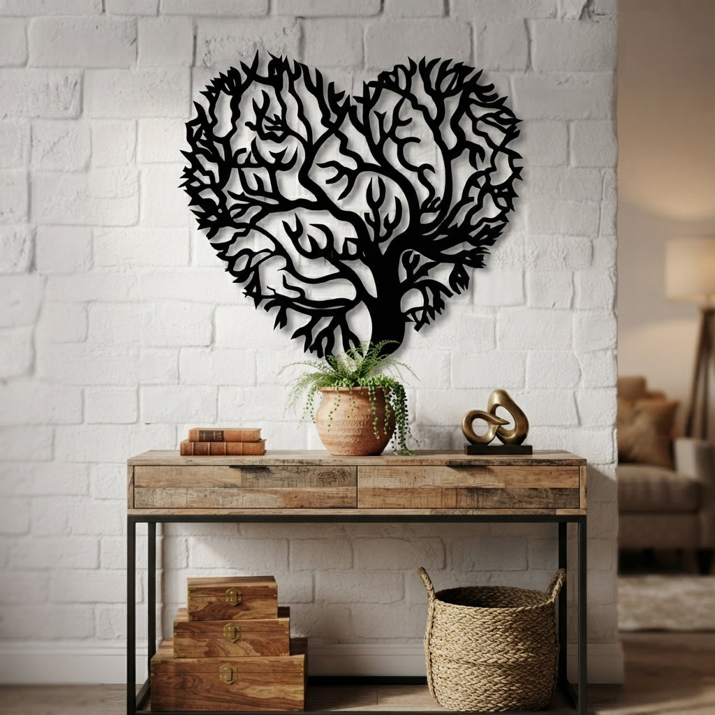 Buy 1 Get 1 FREE | Islamic Arabic Calligraphy & Tree of Life Wall Art | 2-Piece Home Décor Set