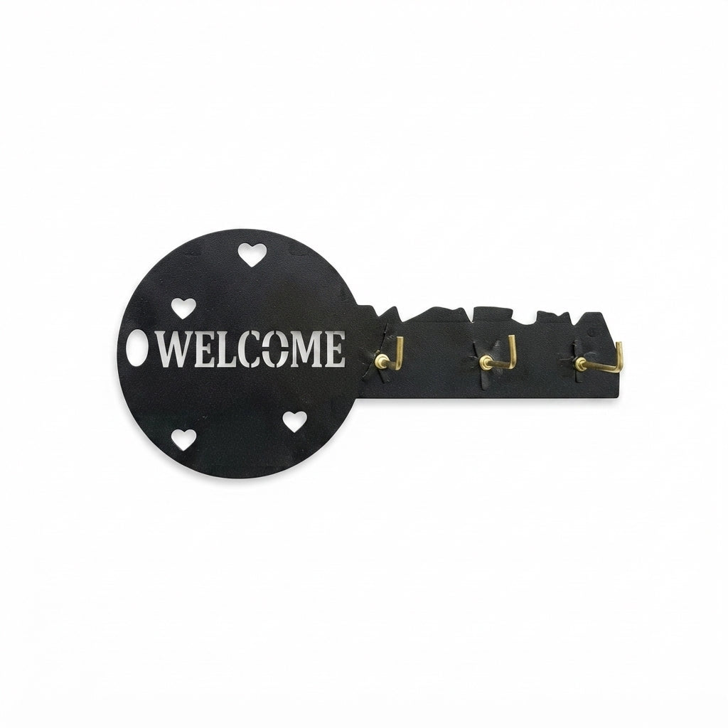 Buy 1 Get 1 FREE | Islamic + Welcome Wooden Key Holder | 2 Pcs Combo