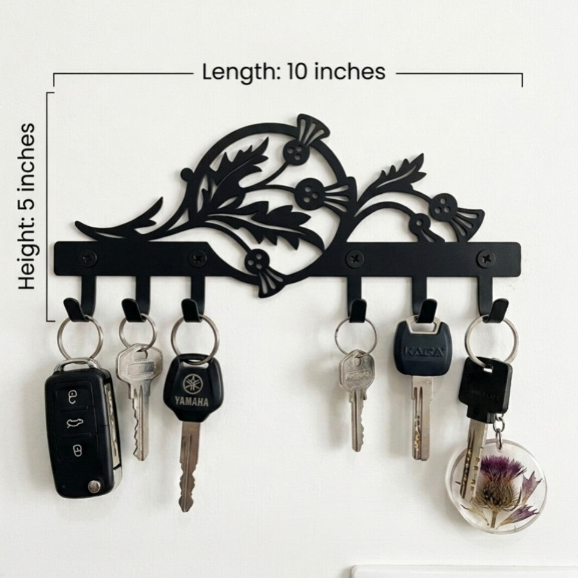 Metal Wall Key Holder